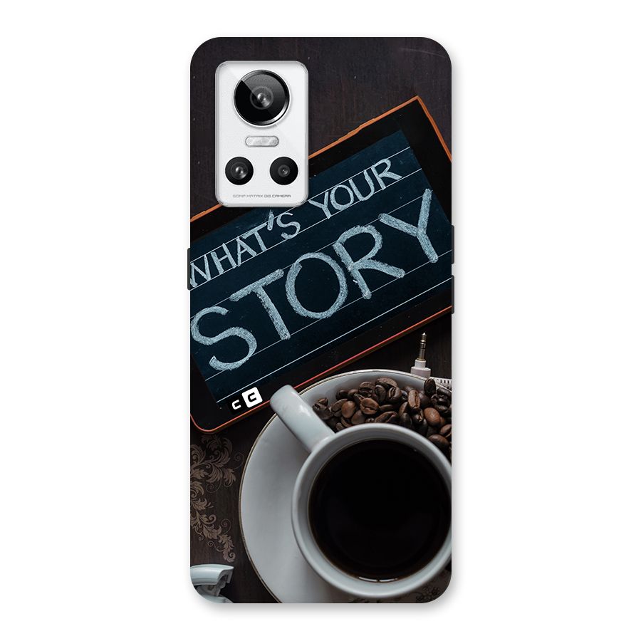 Whats Your Story Back Case for Realme GT Neo 3