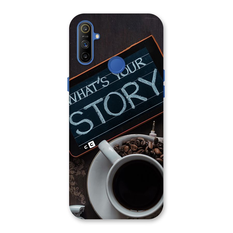 Whats Your Story Back Case for Realme Narzo 10A