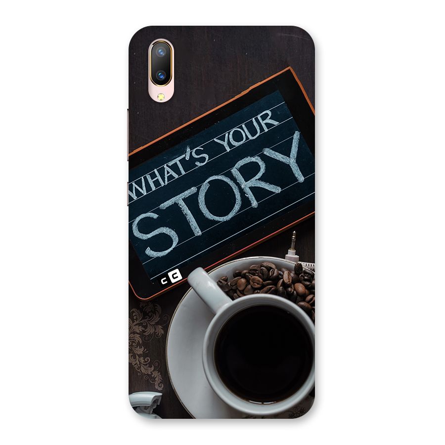 Whats Your Story Back Case for Vivo V11 Pro