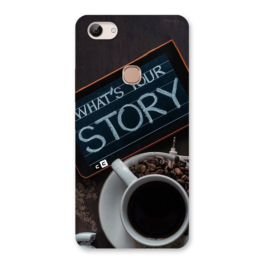 Whats Your Story Back Case for Vivo Y83