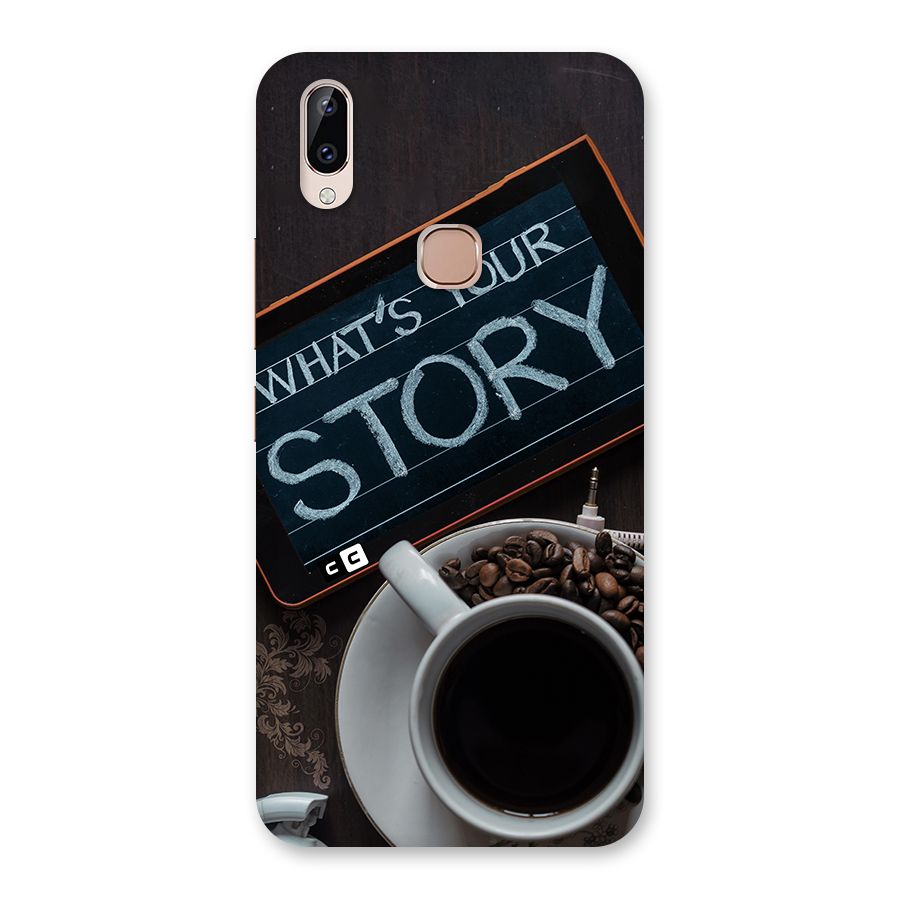Whats Your Story Back Case for Vivo Y83 Pro