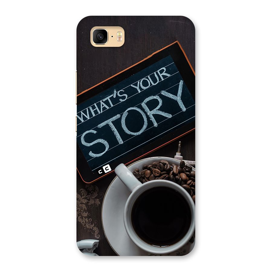Whats Your Story Back Case for Zenfone 3s Max