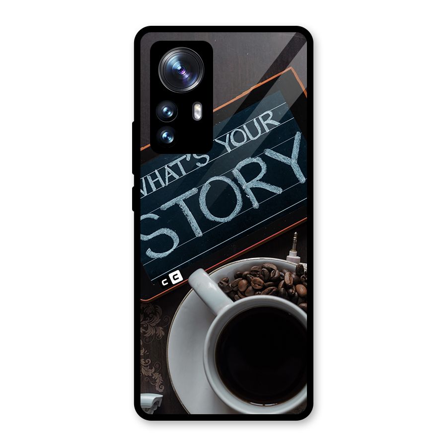 Whats Your Story Glass Back Case for Xiaomi 12 Pro