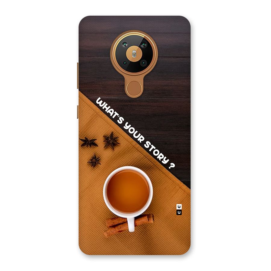 Whats Your Tea Story Back Case for Nokia 5.3