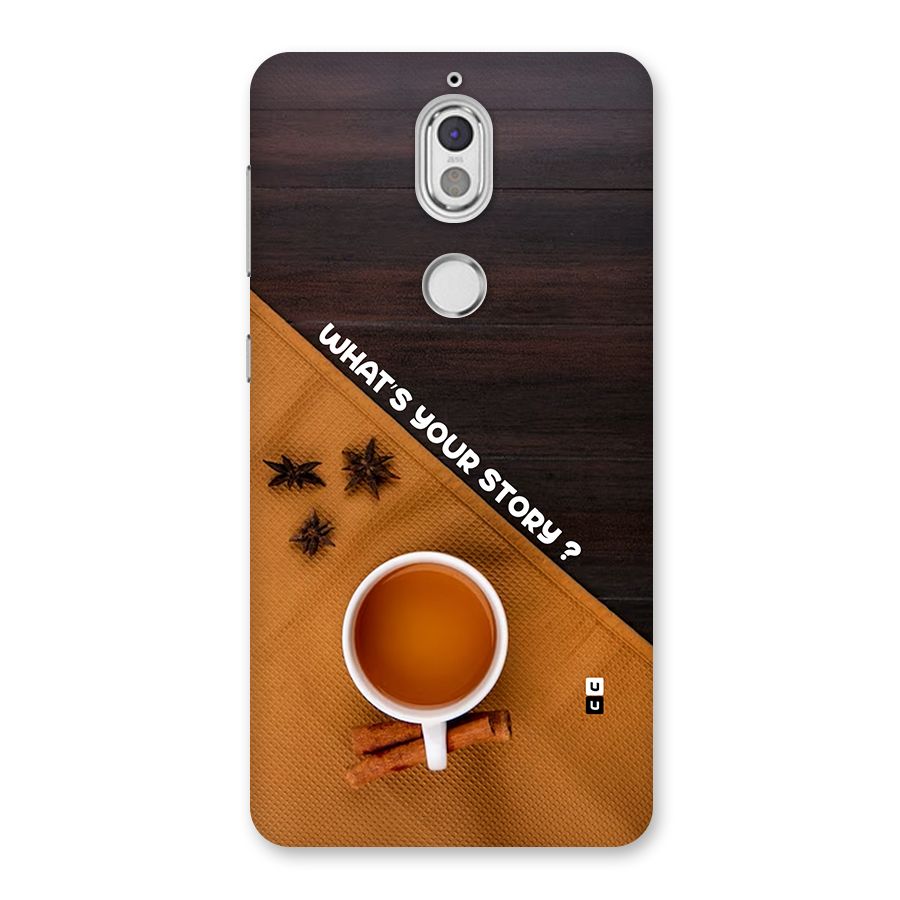 Whats Your Tea Story Back Case for Nokia 7