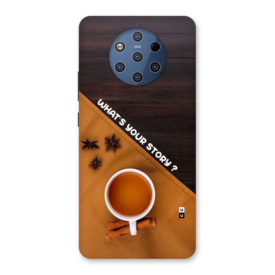 Whats Your Tea Story Back Case for Nokia 9 PureView