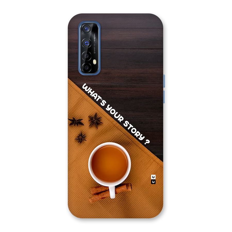 Whats Your Tea Story Back Case for Realme 7