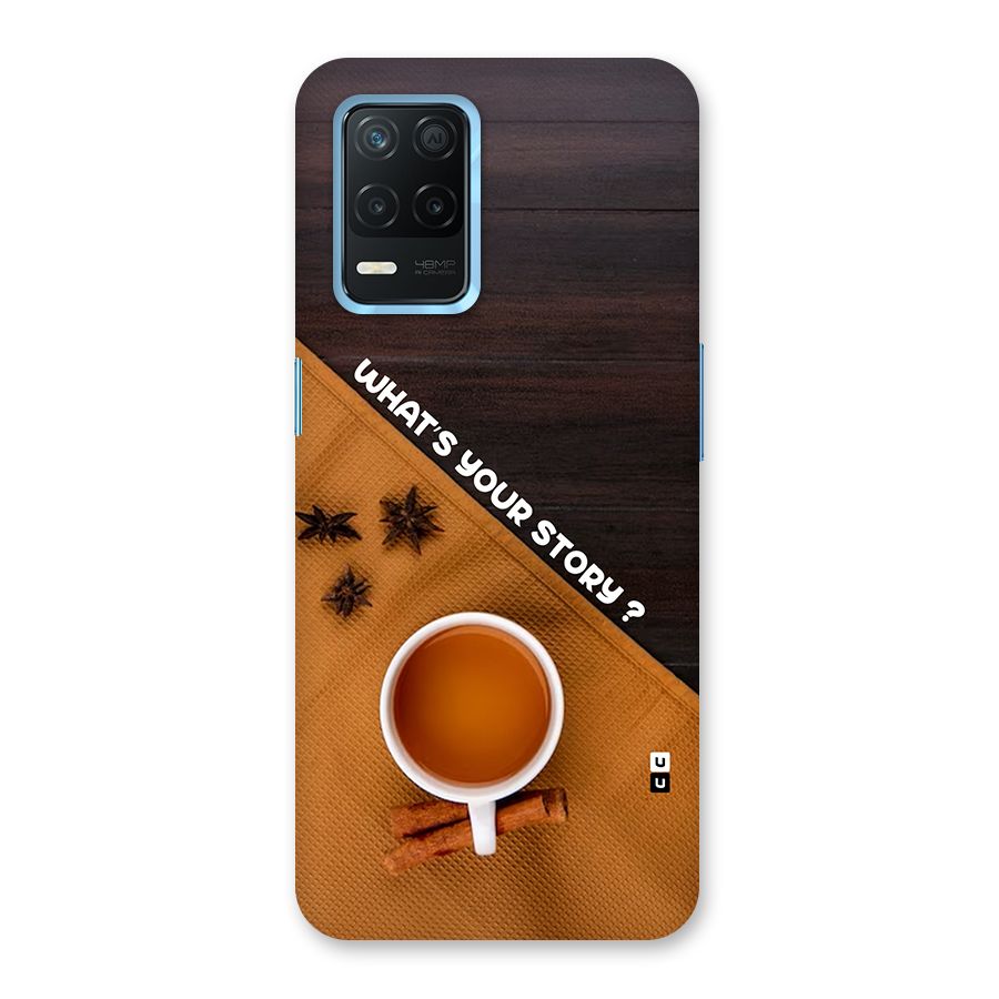 Whats Your Tea Story Back Case for Realme 8s 5G