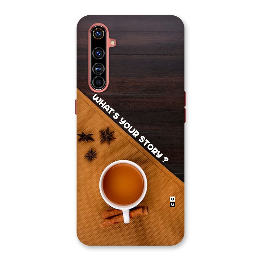 Whats Your Tea Story Back Case for Realme X50 Pro