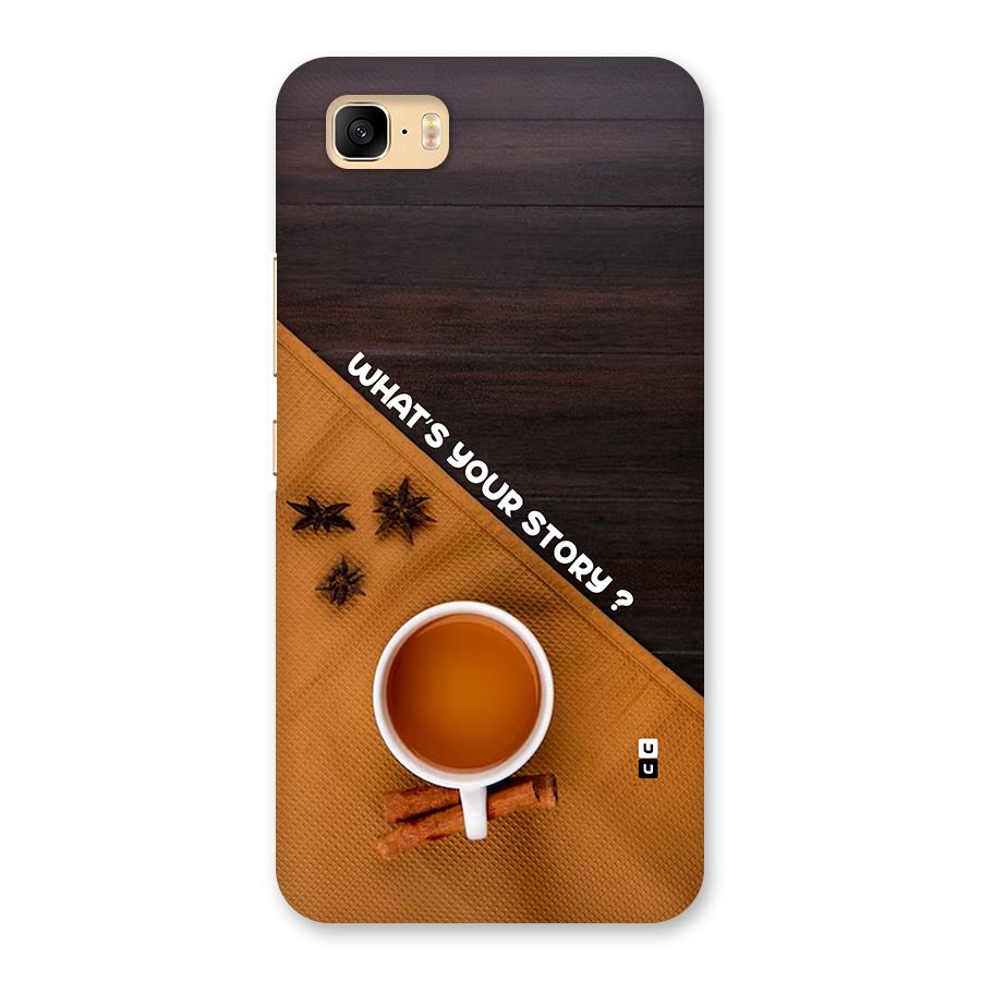Whats Your Tea Story Back Case for Zenfone 3s Max