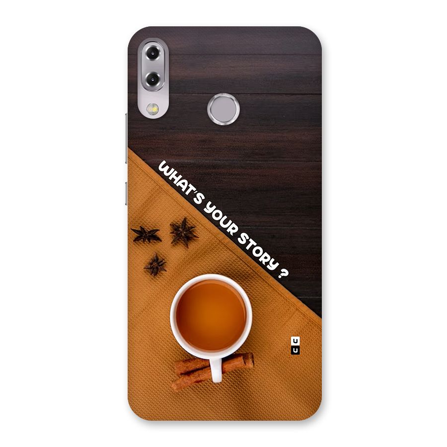 Whats Your Tea Story Back Case for Zenfone 5Z