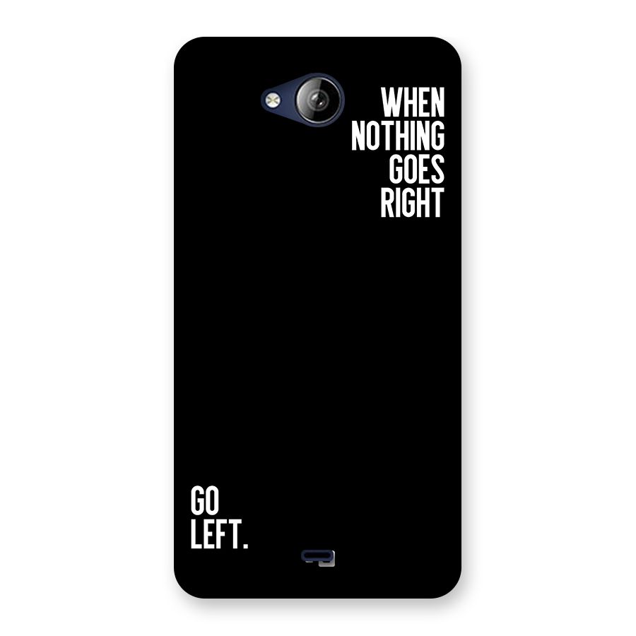 When Nothing Goes Right Back Case for Canvas Play Q355
