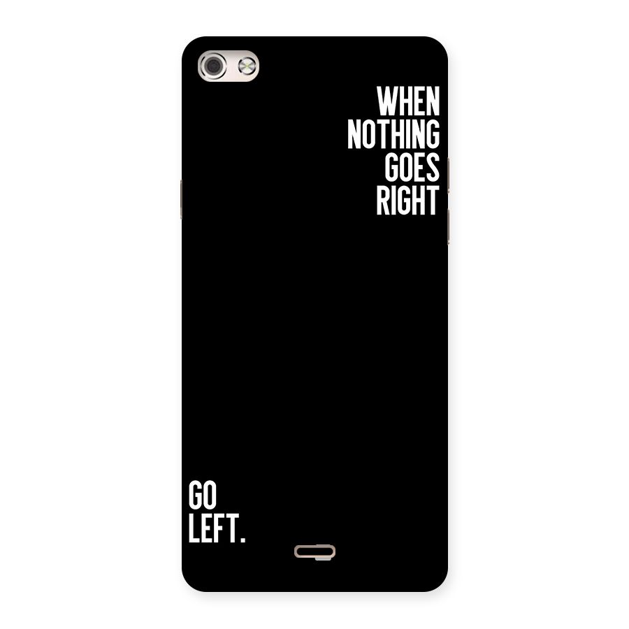 When Nothing Goes Right Back Case for Canvas Silver 5