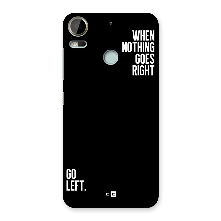 When Nothing Goes Right Back Case for Desire 10 Pro