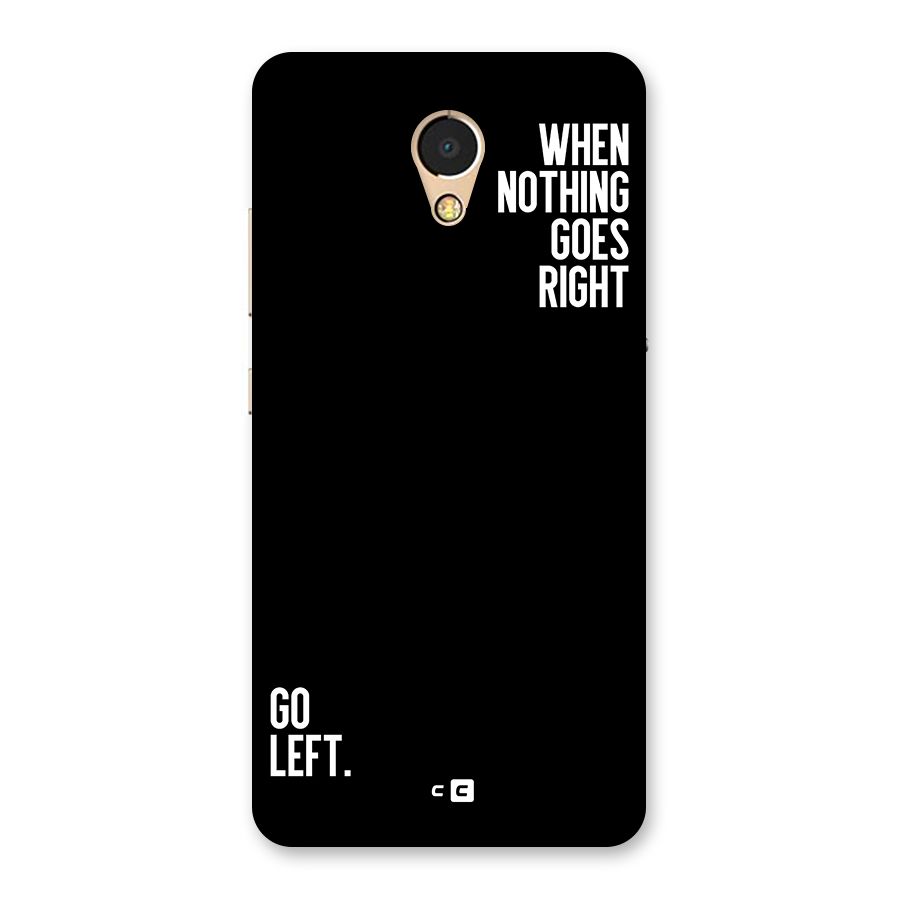 When Nothing Goes Right Back Case for Lenovo P2