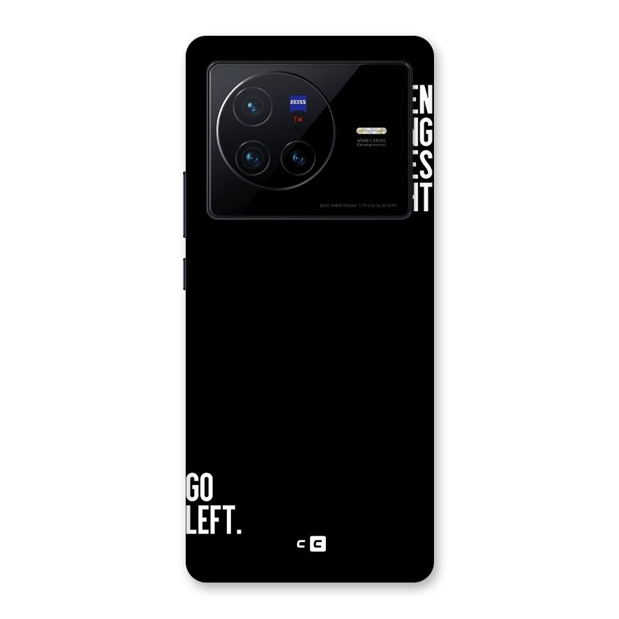 When Nothing Goes Right Back Case for Vivo X80