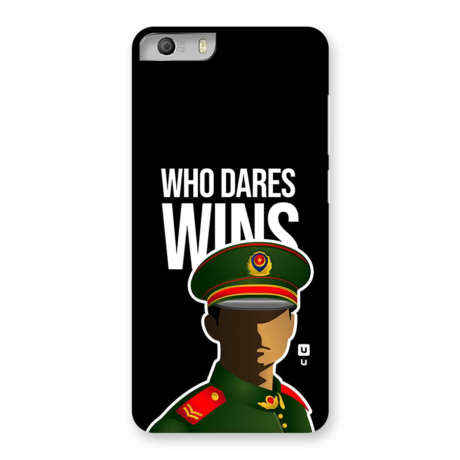 Who Dares Wins Back Case for Canvas Knight 2