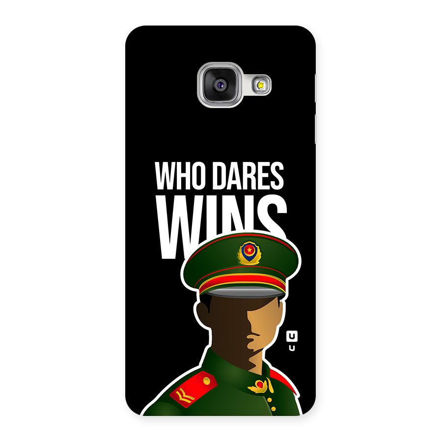 Who Dares Wins Back Case for Galaxy A3 (2016)