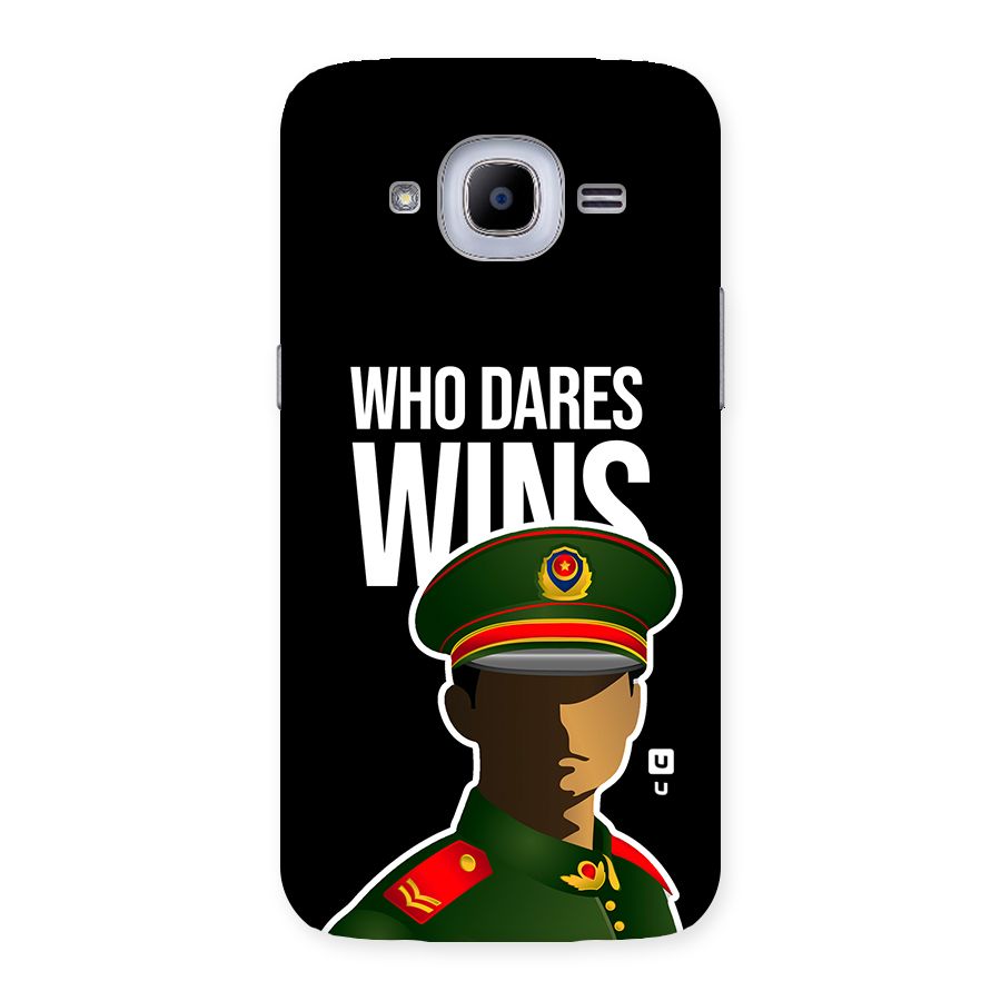 Who Dares Wins Back Case for Galaxy J2 Pro