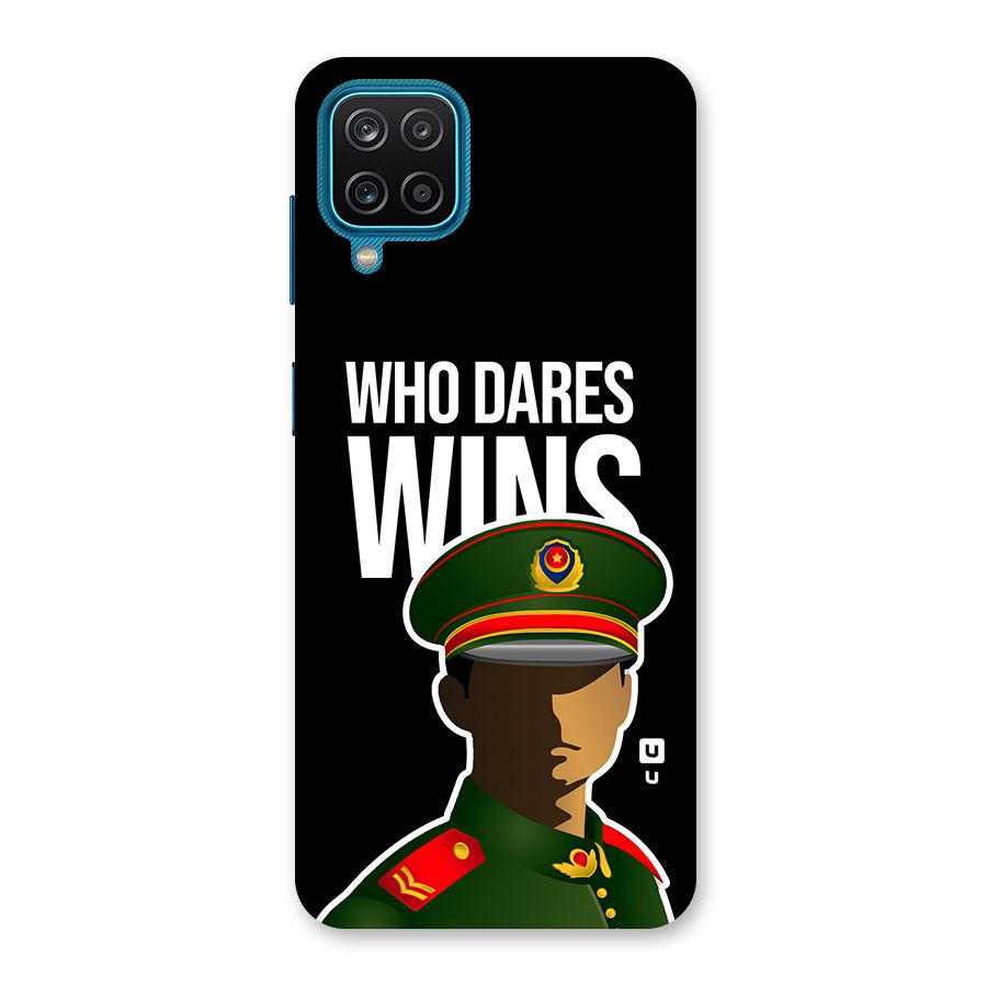 Who Dares Wins Back Case for Galaxy M12