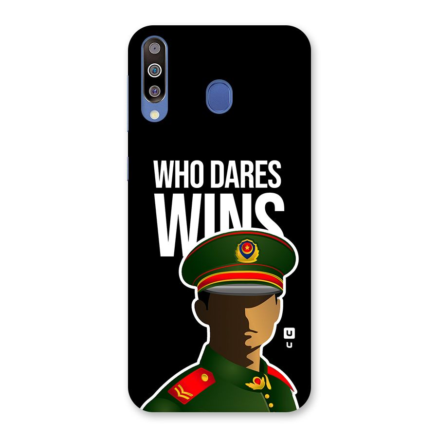 Who Dares Wins Back Case for Galaxy M30