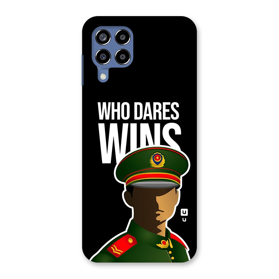 Who Dares Wins Back Case for Galaxy M53 5G