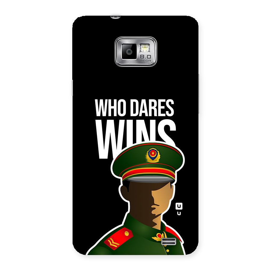 Who Dares Wins Back Case for Galaxy S2