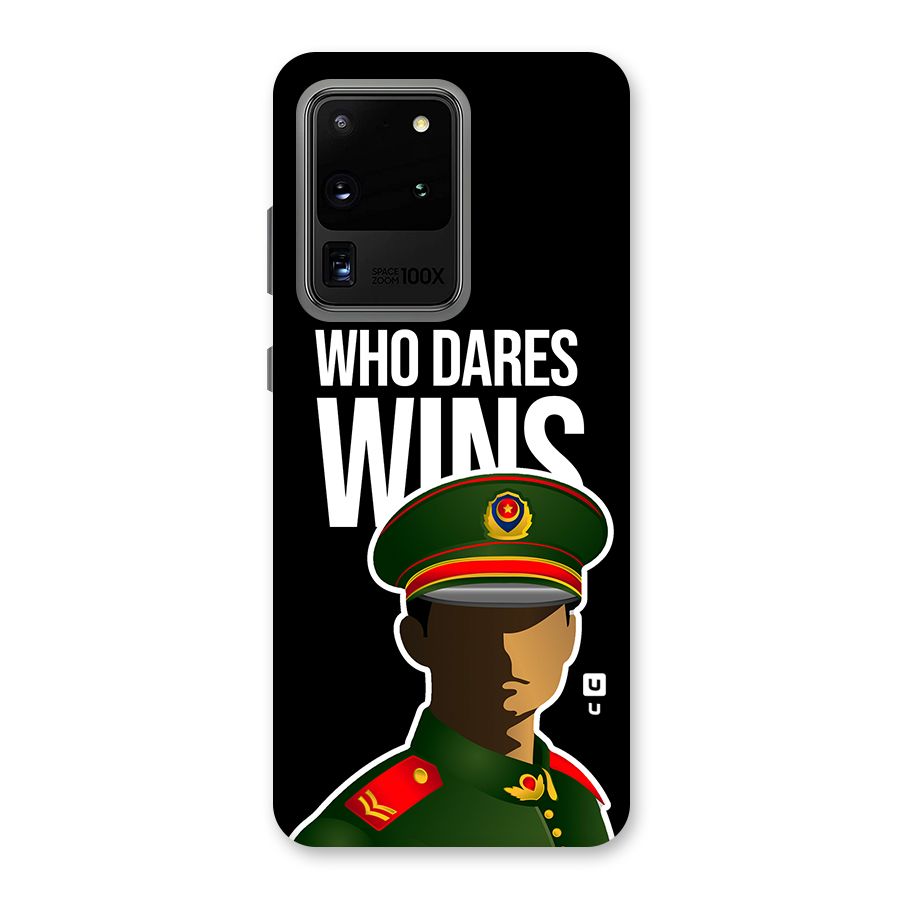 Who Dares Wins Back Case for Galaxy S20 Ultra