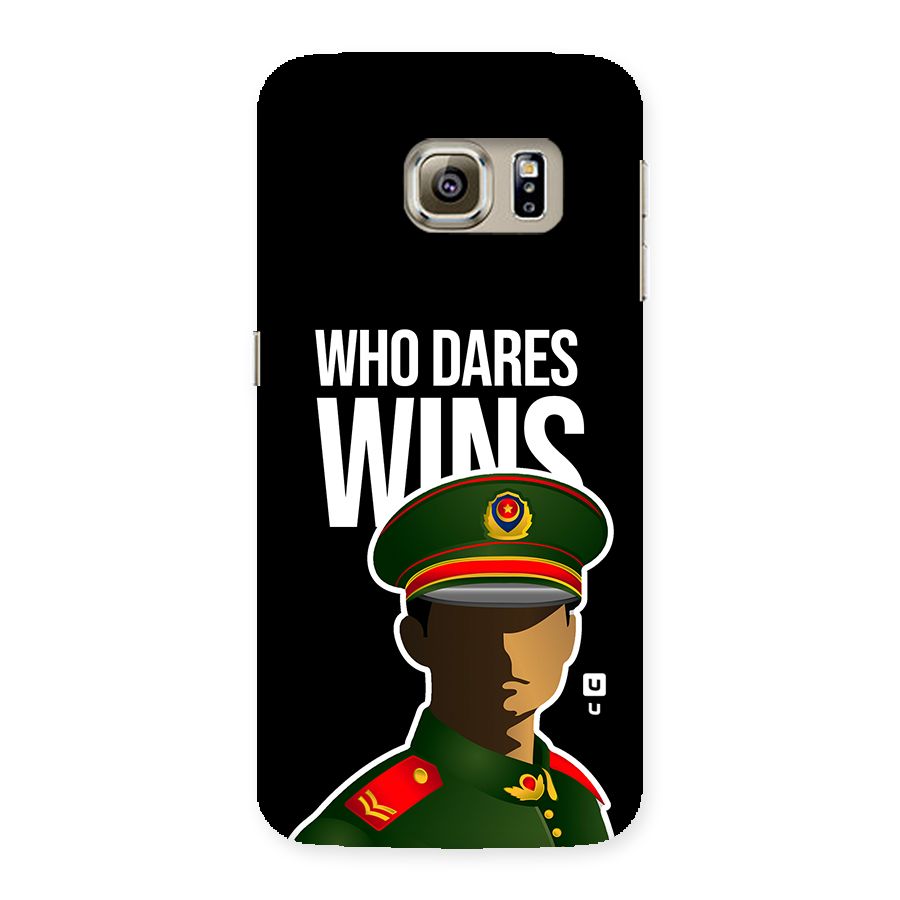 Who Dares Wins Back Case for Galaxy S6 Edge Plus