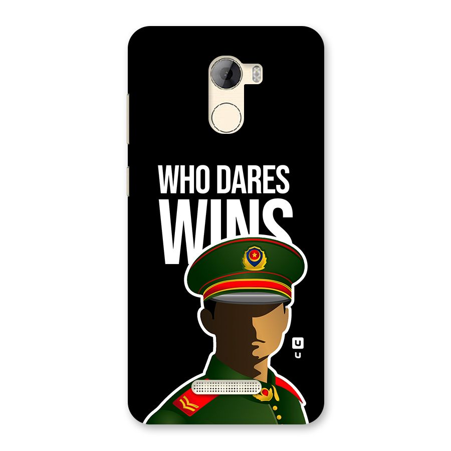 Who Dares Wins Back Case for Gionee A1 LIte