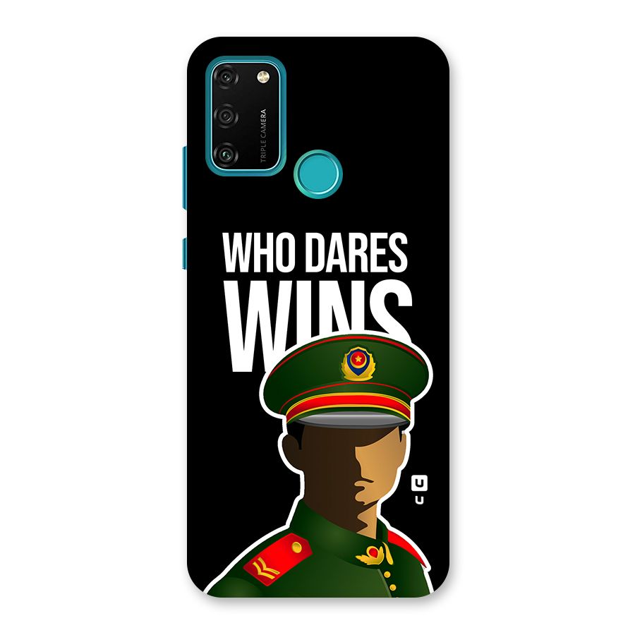 Who Dares Wins Back Case for Honor 9A