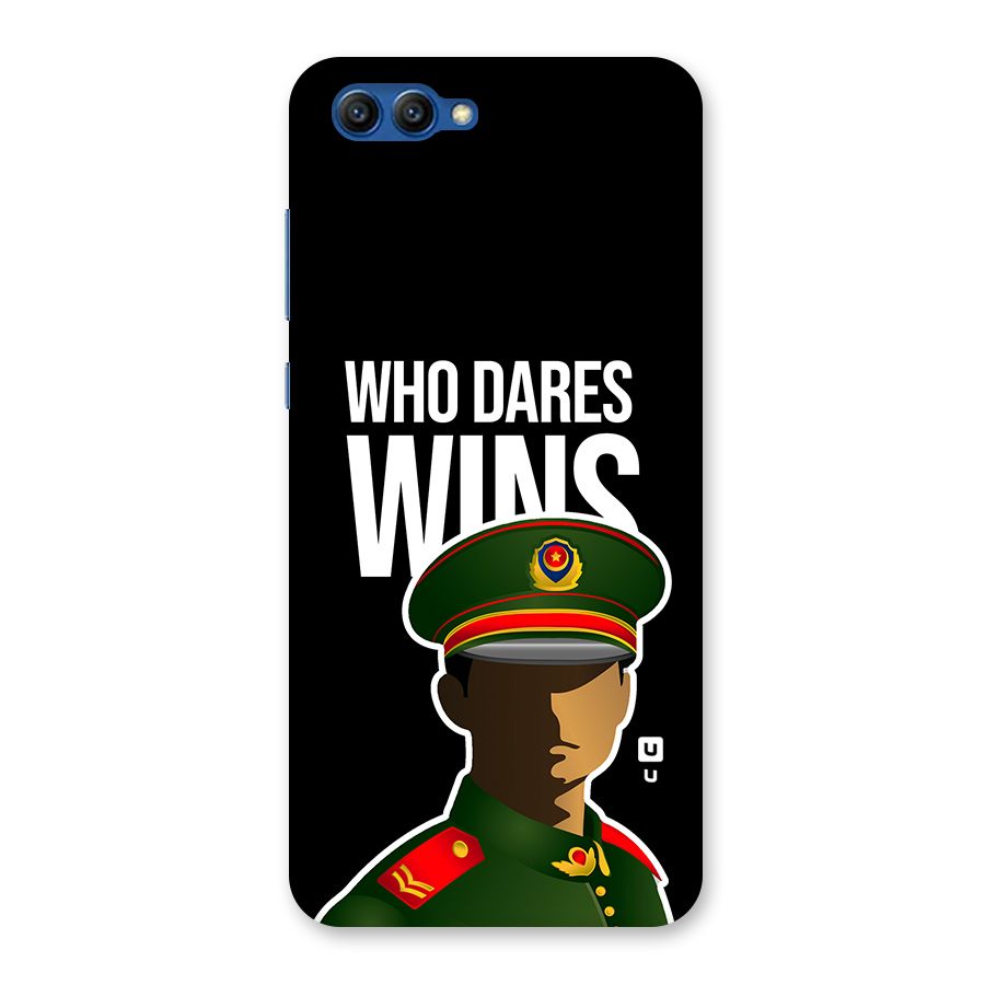 Who Dares Wins Back Case for Honor View 10