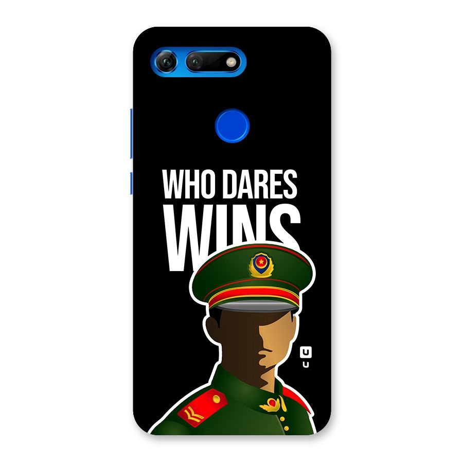 Who Dares Wins Back Case for Honor View 20