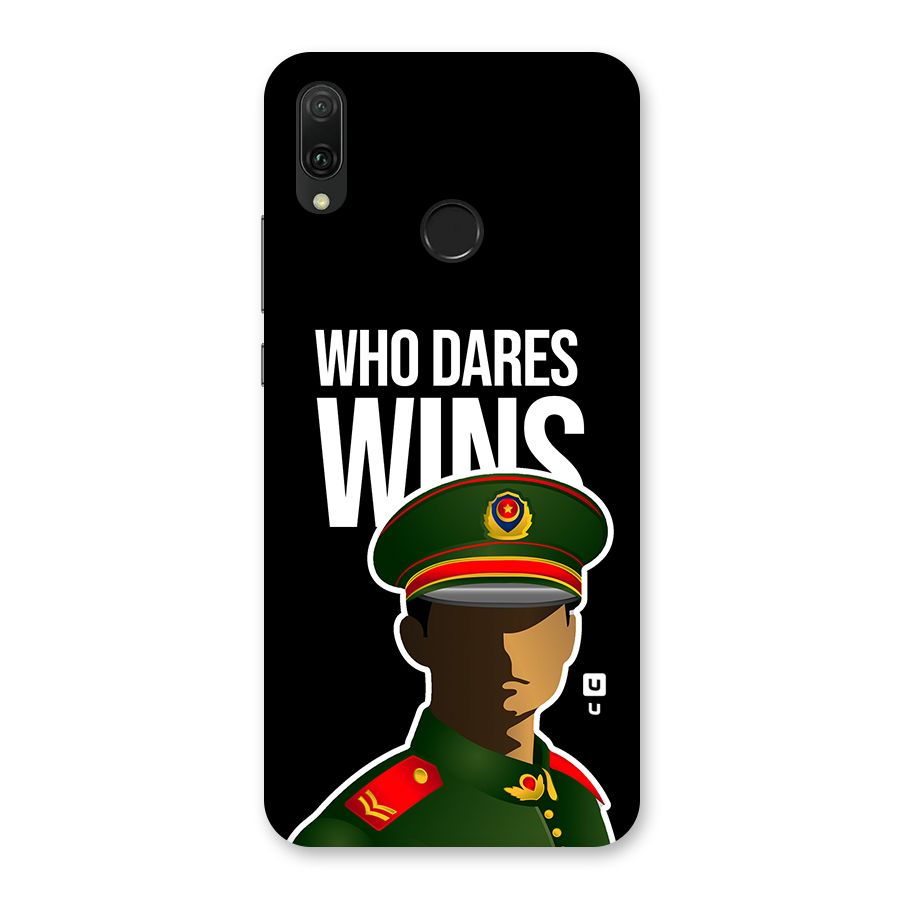 Who Dares Wins Back Case for Huawei Y9 (2019)
