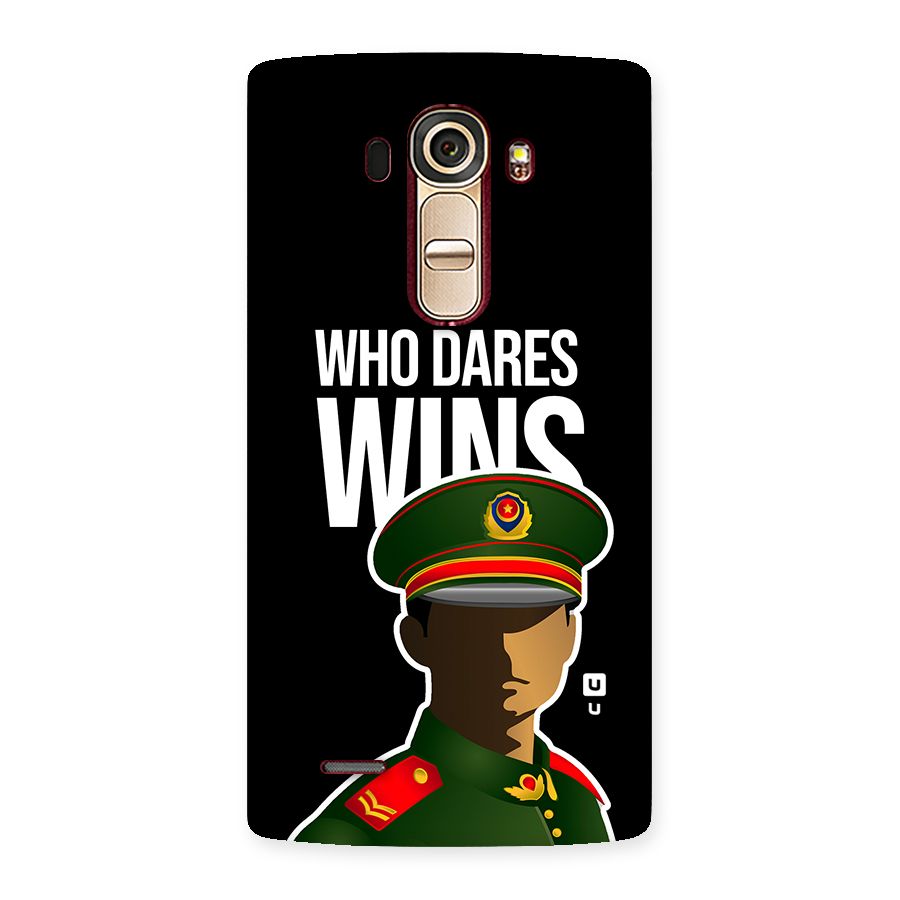Who Dares Wins Back Case for LG G4