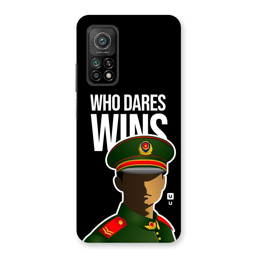 Who Dares Wins Back Case for Mi 10T Pro 5G