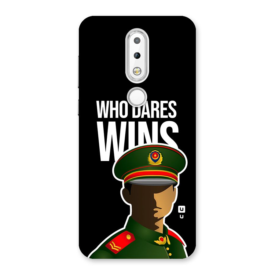 Who Dares Wins Back Case for Nokia 6.1 Plus