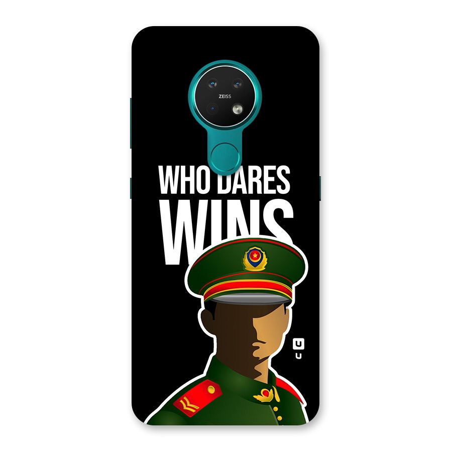 Who Dares Wins Back Case for Nokia 7.2