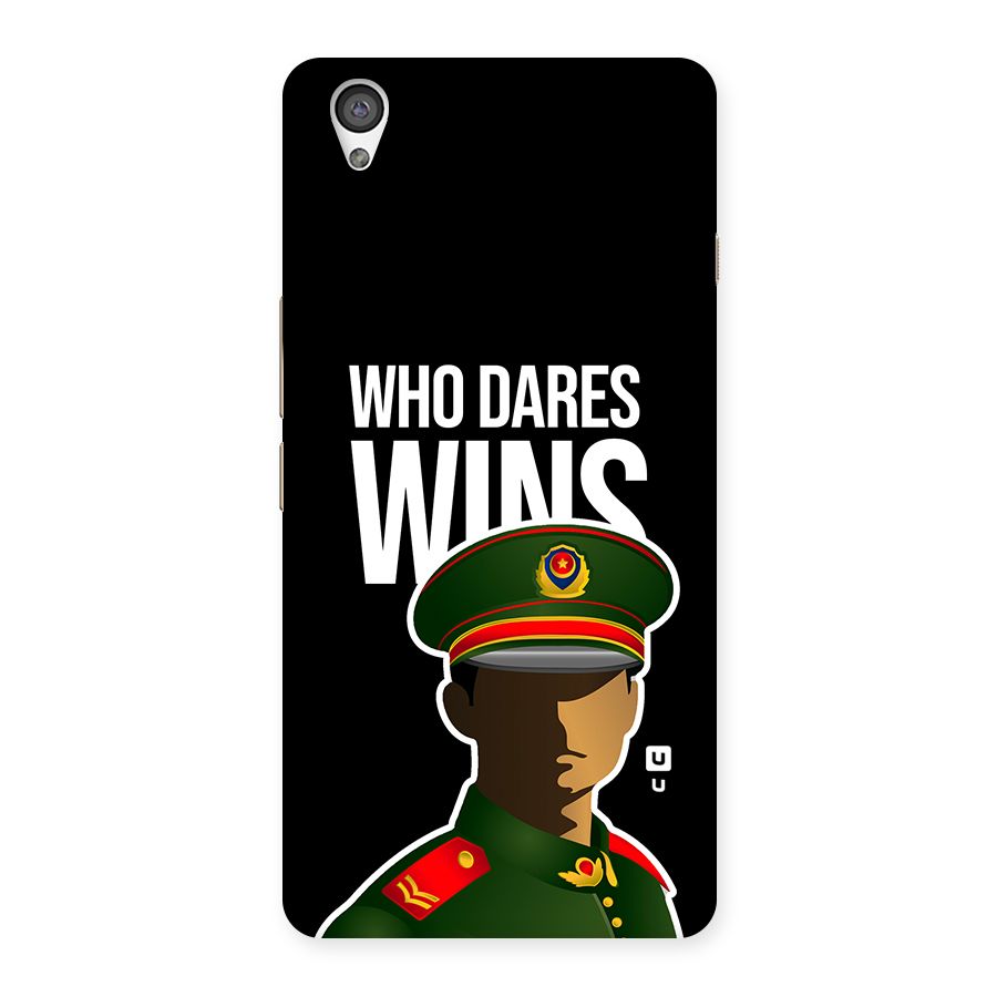 Who Dares Wins Back Case for OnePlus X