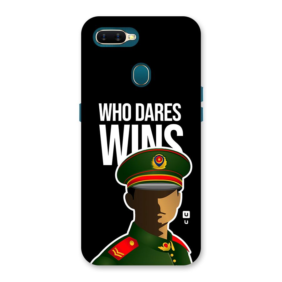 Who Dares Wins Back Case for Oppo A7