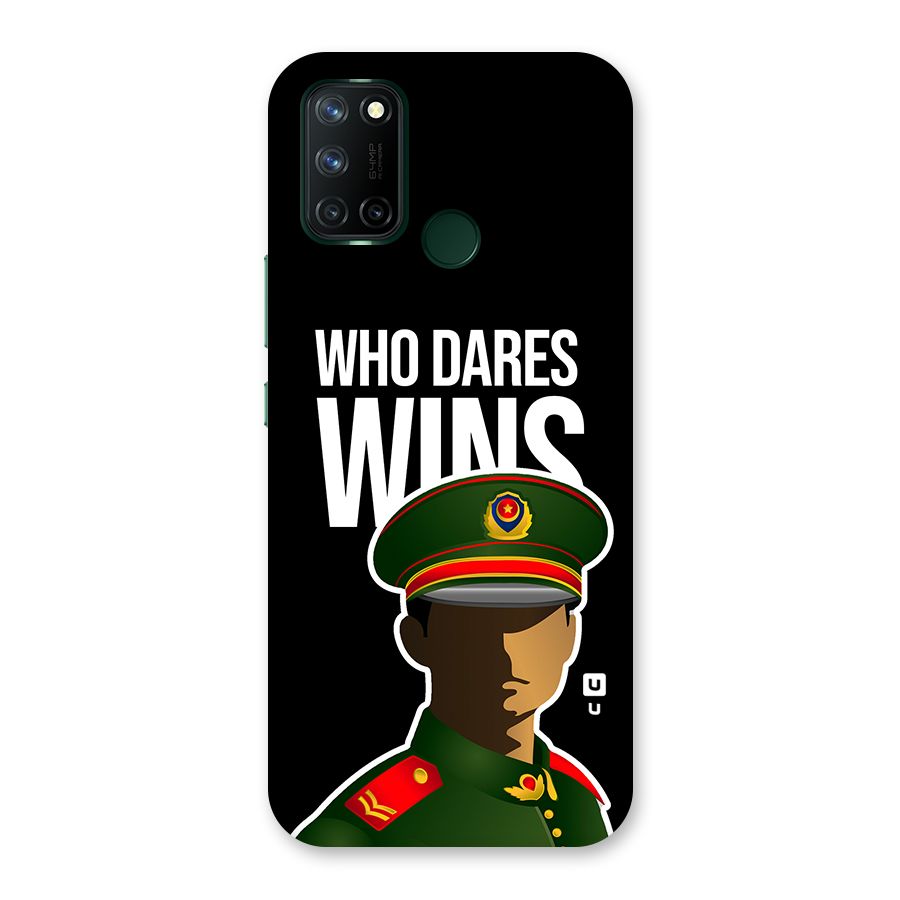 Who Dares Wins Back Case for Realme 7i