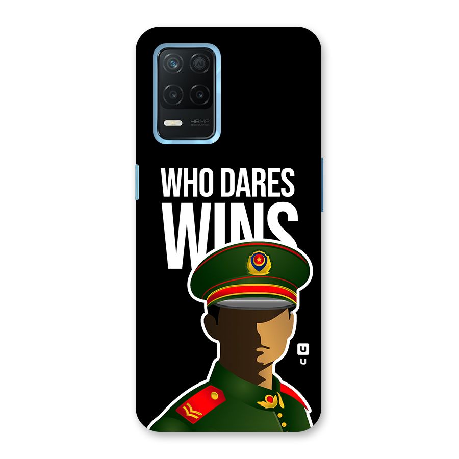 Who Dares Wins Back Case for Realme 8s 5G