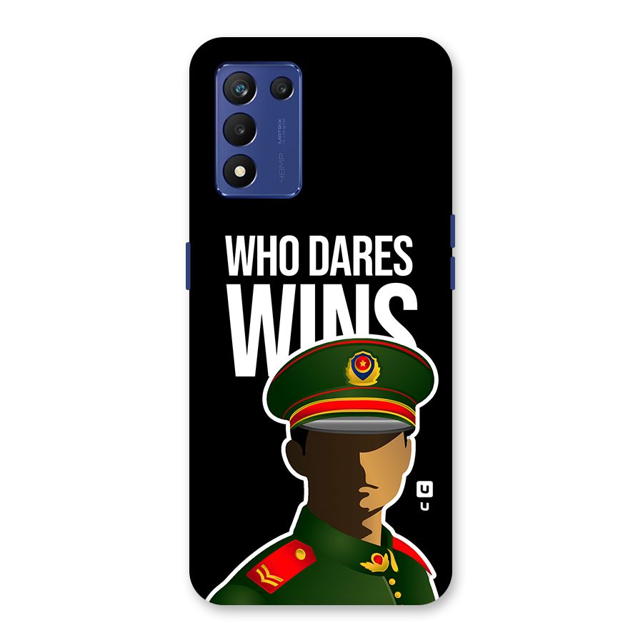 Who Dares Wins Back Case for Realme 9 5G Speed