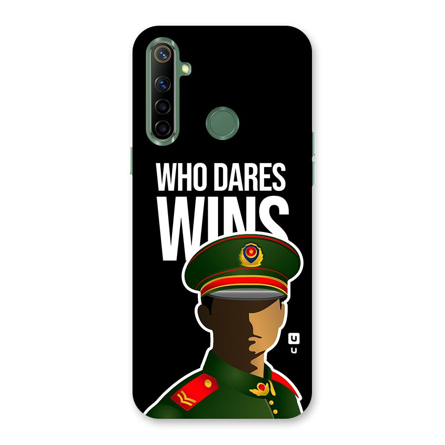 Who Dares Wins Back Case for Realme Narzo 10