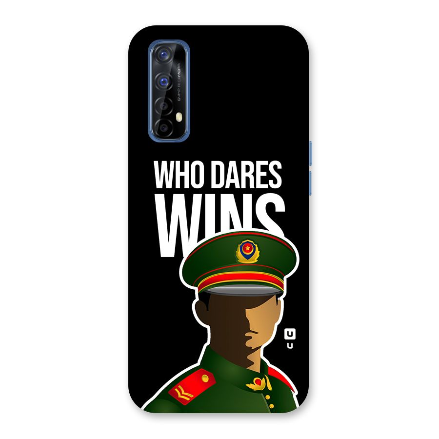 Who Dares Wins Back Case for Realme Narzo 20 Pro