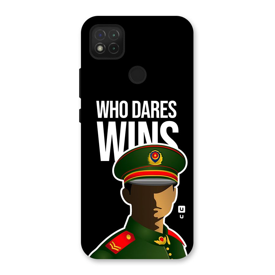 Who Dares Wins Back Case for Redmi 9 Activ