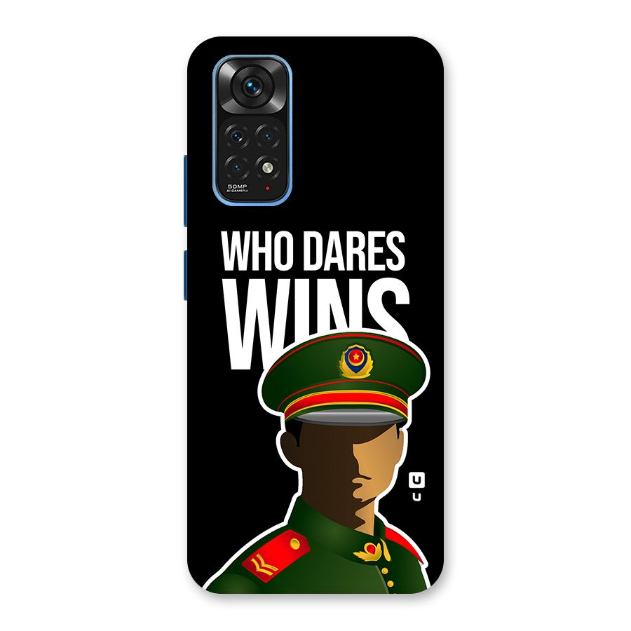 Who Dares Wins Back Case for Redmi Note 11S