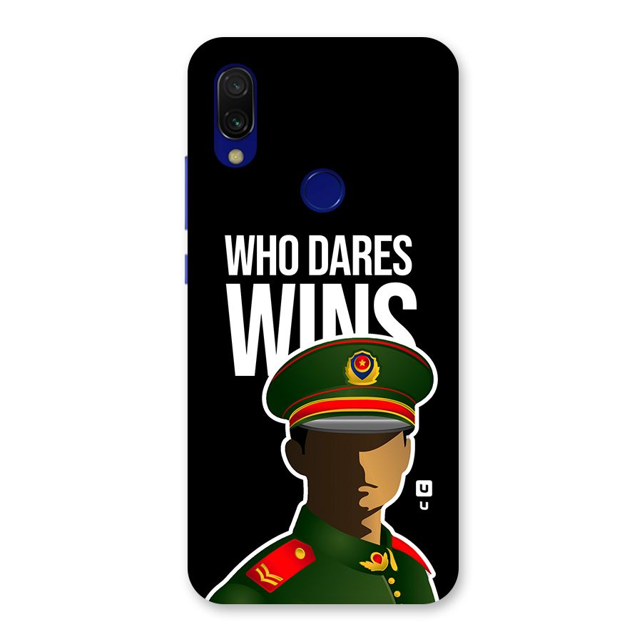 Who Dares Wins Back Case for Redmi Y3