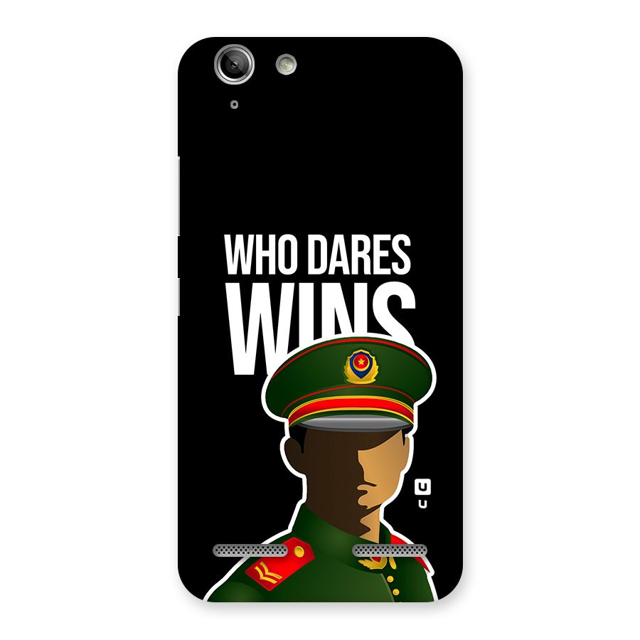 Who Dares Wins Back Case for Vibe K5
