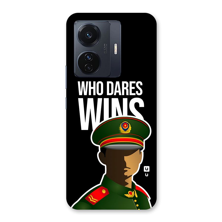 Who Dares Wins Back Case for Vivo T1 Pro